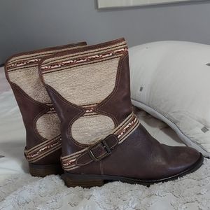 Sbicca Vintage Collection Leather Boots👢